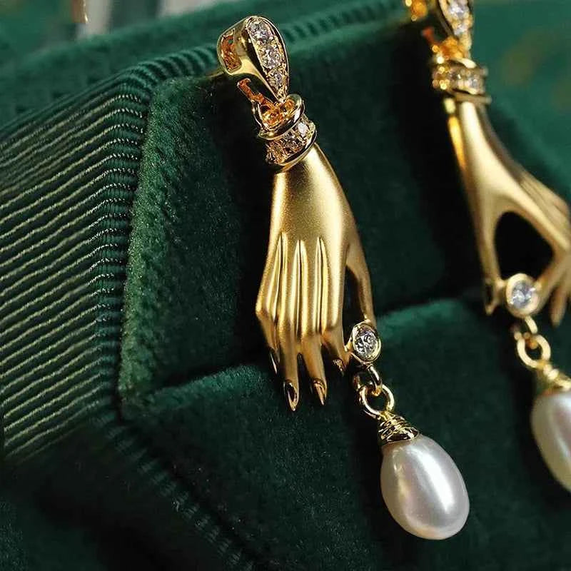 Elegant Ethereal Drop Earrings