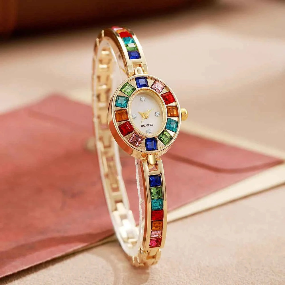 Elegant Gemstone Watch