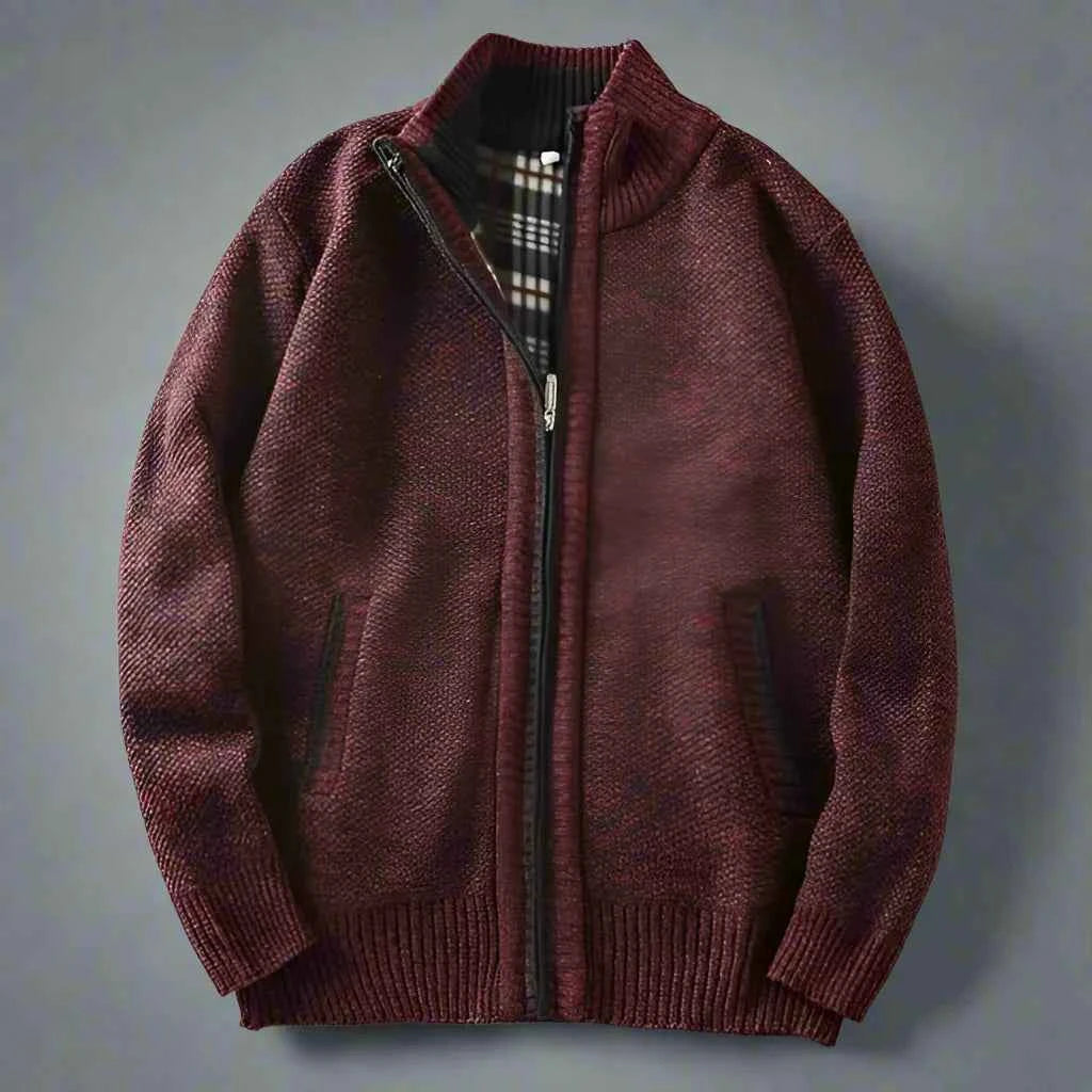 Men's Norfolk Zip Sweater