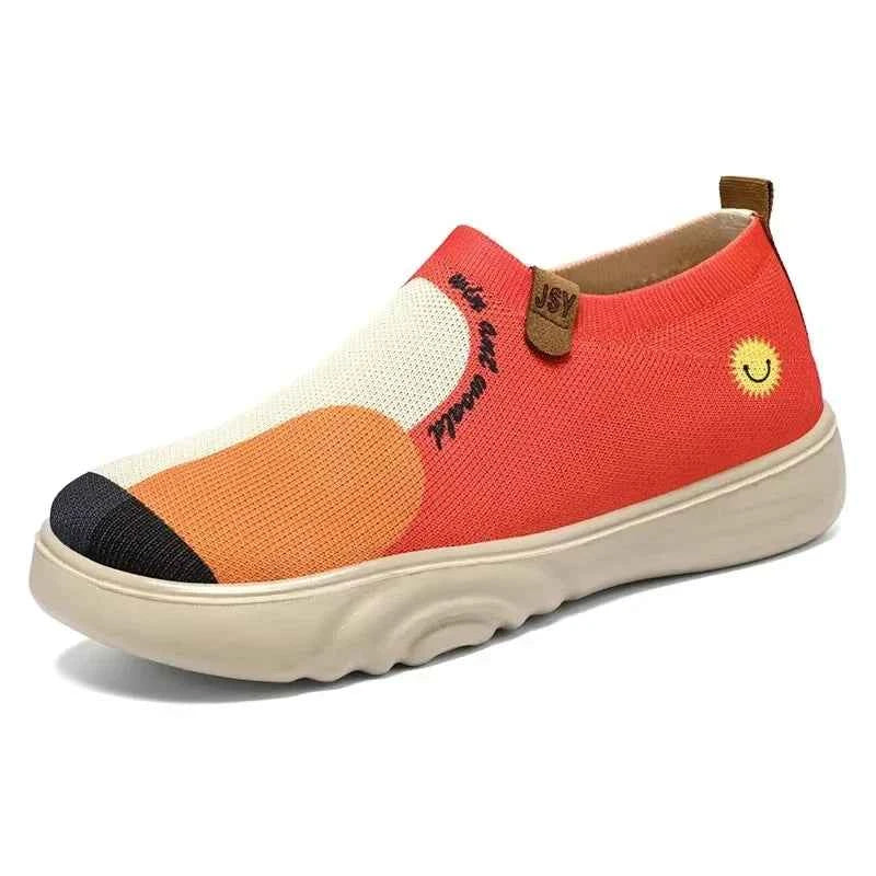 Soft Sole Women’s Summer Sneakers SP8-orange