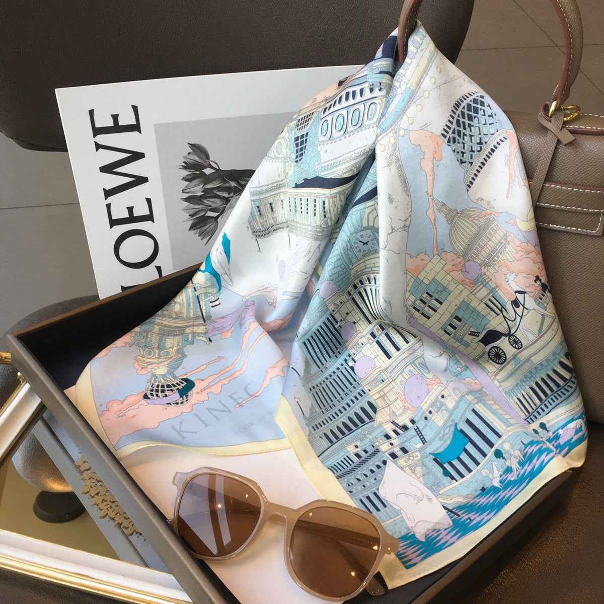 Women's Luxurious Silk Scarf