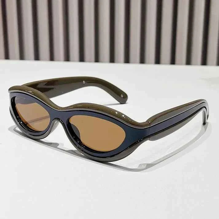 Cyber Sunglasses - Stylish UV Protection Brown