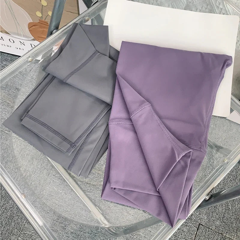 Women's High Waist Quick-Drying Breathable Yoga Leggings for Fitness