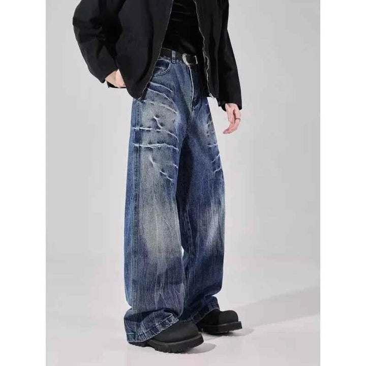 Men's Grunge Denim Jeans