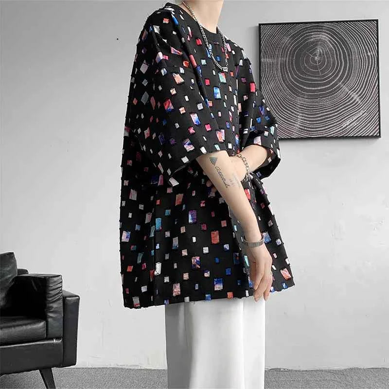 Men's Oversized Mosaic Shirt