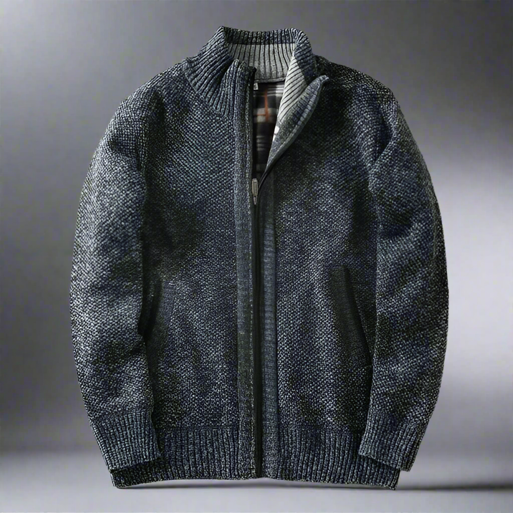Men's Norfolk Zip Sweater