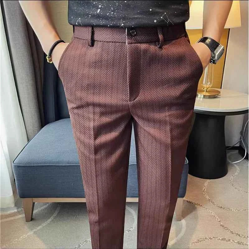 Men's Modern Slim Fit Trousers