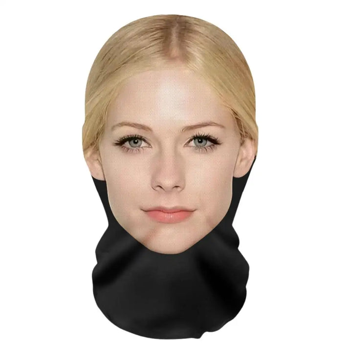 Halloween's 3D Printed Funny Full Face Mask for Costumes and Cosplay AND