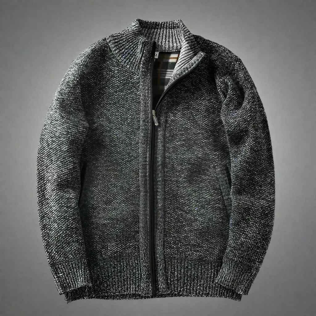 Men's Norfolk Zip Sweater
