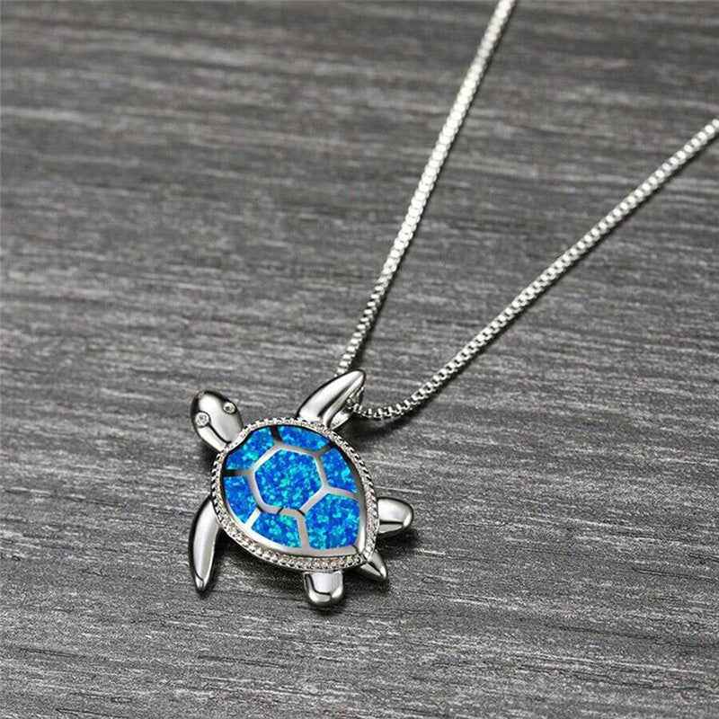 Serene Turtle Pendant Necklace