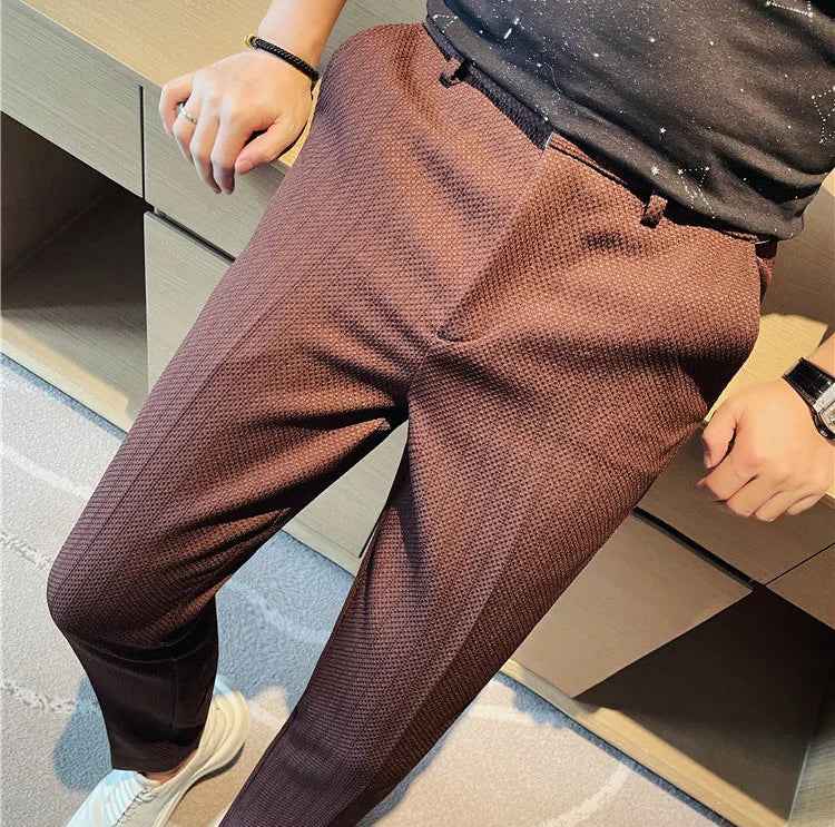 Men's Modern Slim Fit Trousers