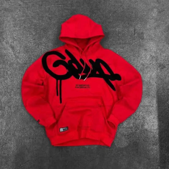 Unisex Oversized Y2K Harajuku Letter Hoodie (Lightweight)