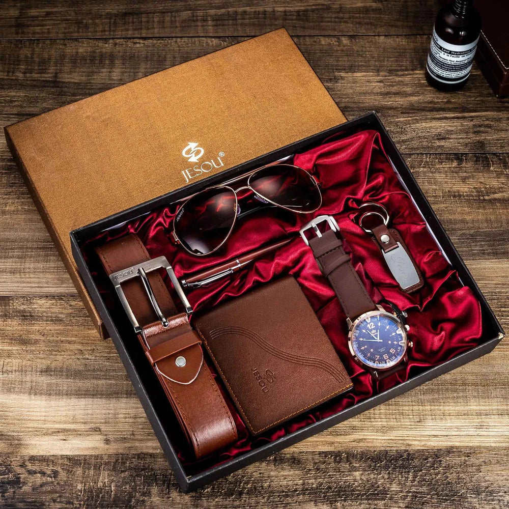 Men's Festive Gift Box Brown