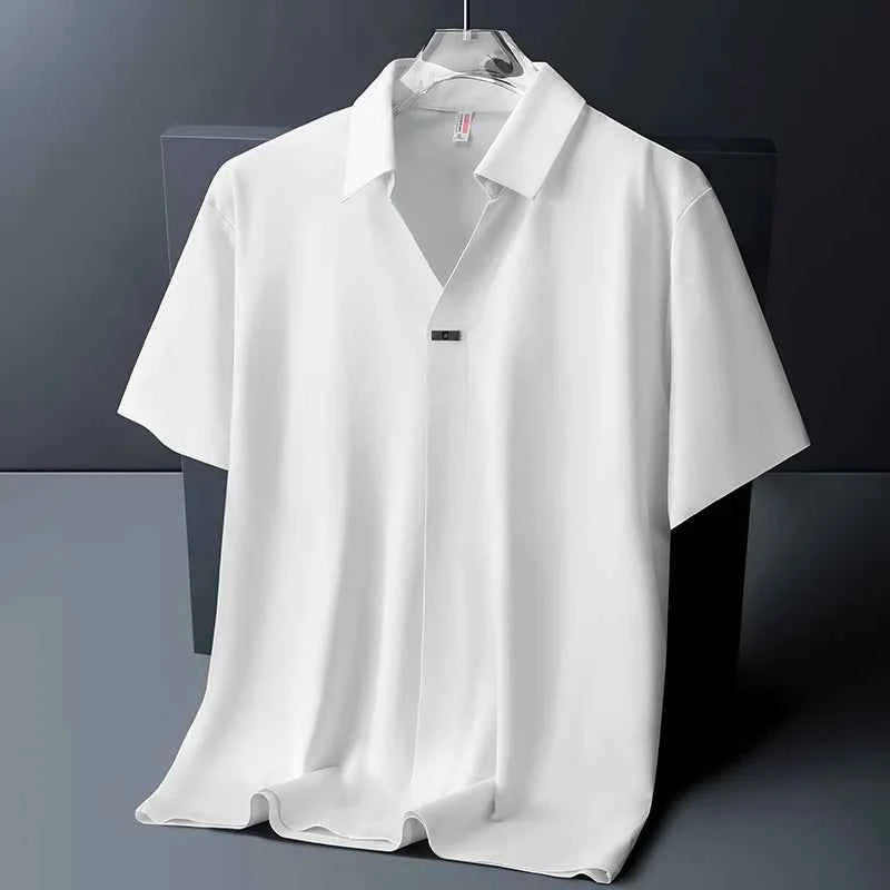 Men's Essential Polo Shirt - Brookline Style Ghost White