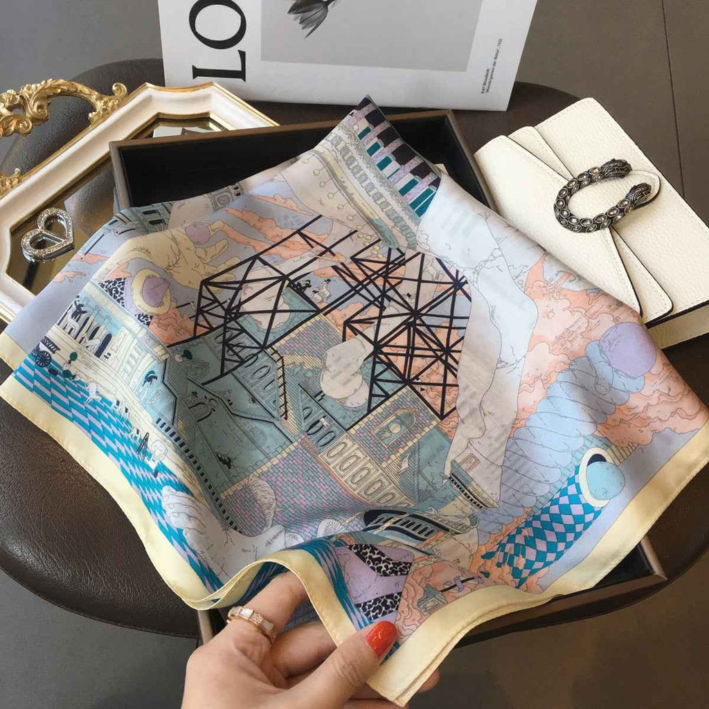 Women's Luxurious Silk Scarf