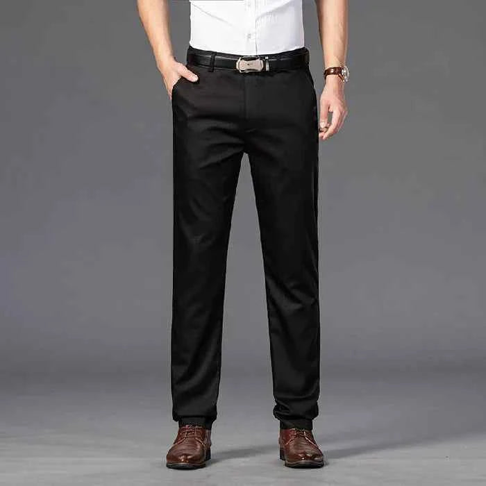 Men's Stretch Chino Pants Black