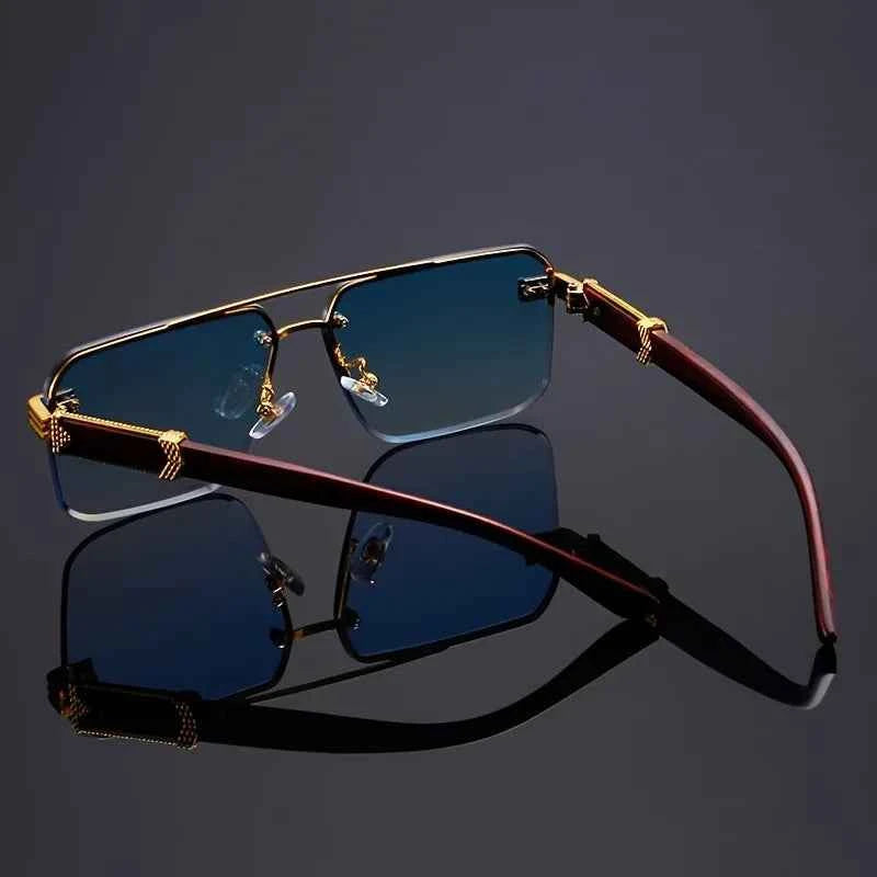 Stylish Wooden Frame Sunglasses for a Chic Look