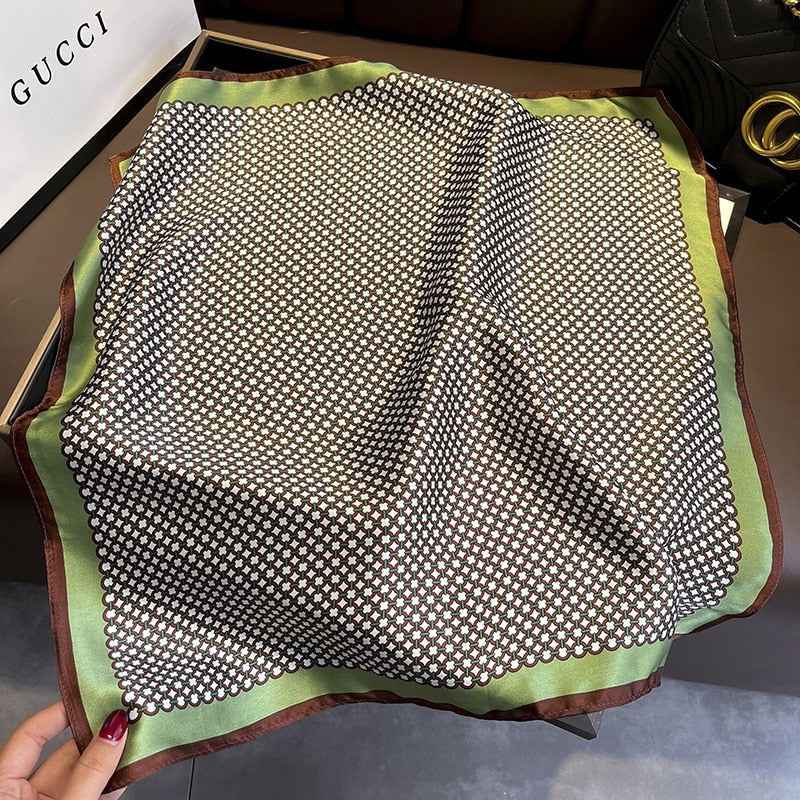 Women's Silk Dot Scarf - Lucca Style