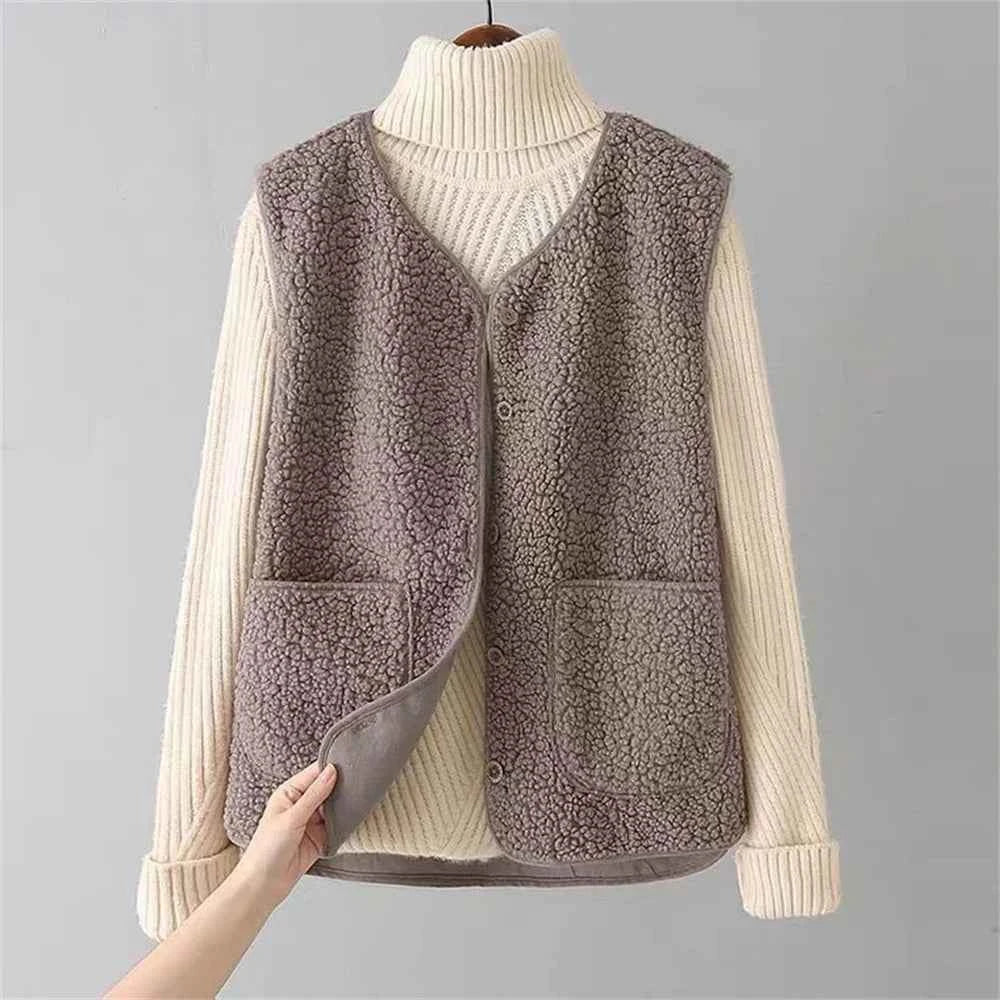 Women's Cozy Wool Vest