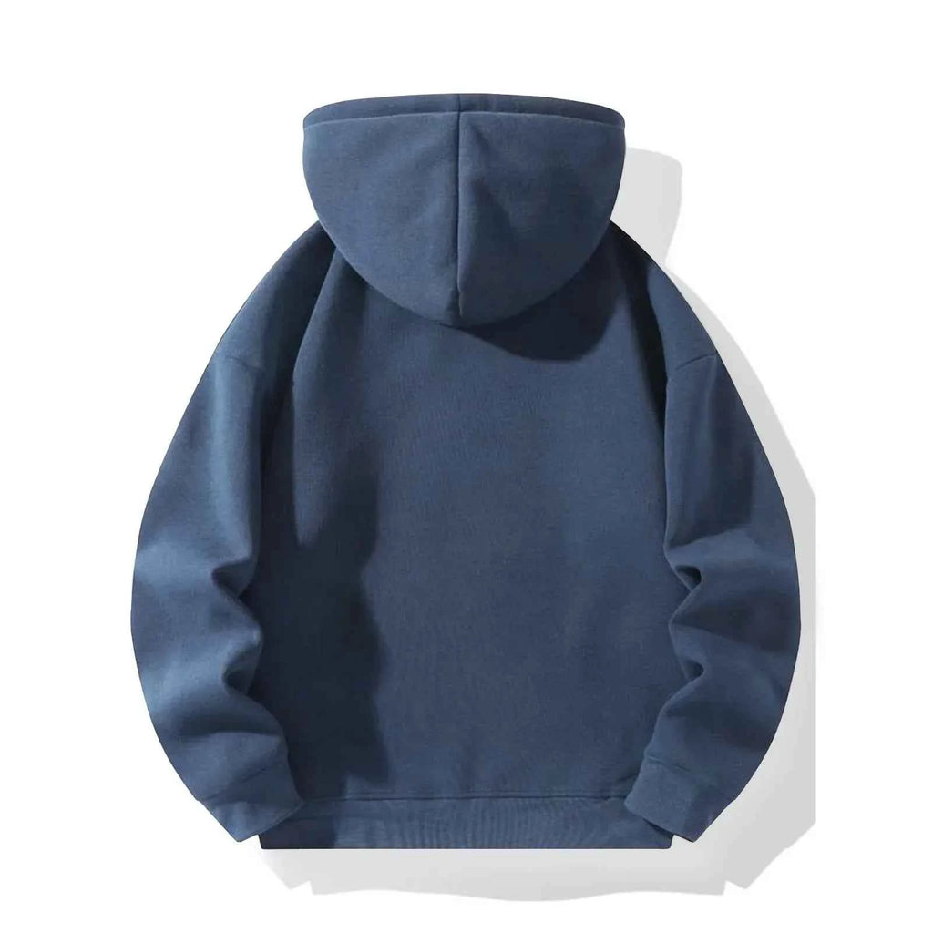 Men's Oversized Half-Zip Hoodie
