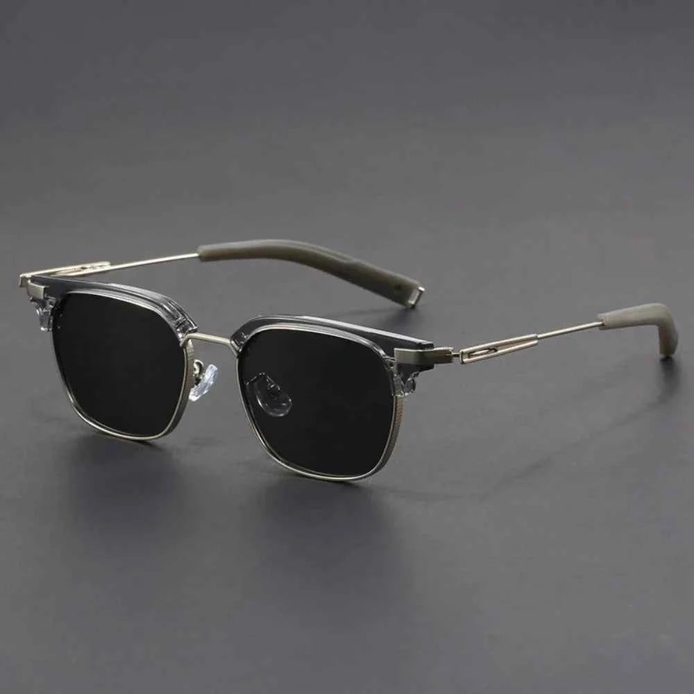 Classic Clubmaster Style Sunglasses for Timeless Fashion Grey