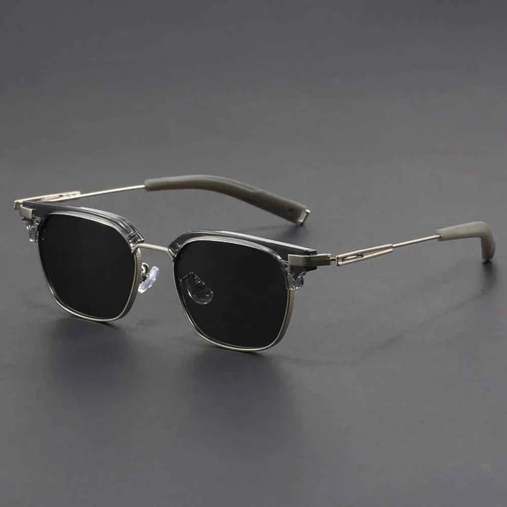 Classic Clubmaster Style Sunglasses for Timeless Fashion Grey