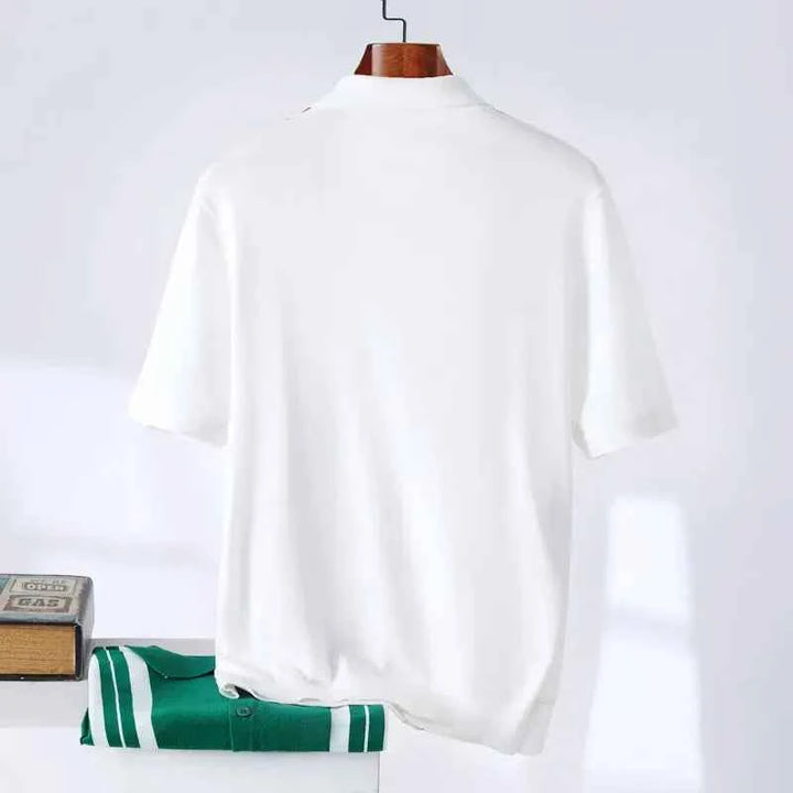 Men's Striped Polo Shirt - Haverford Style