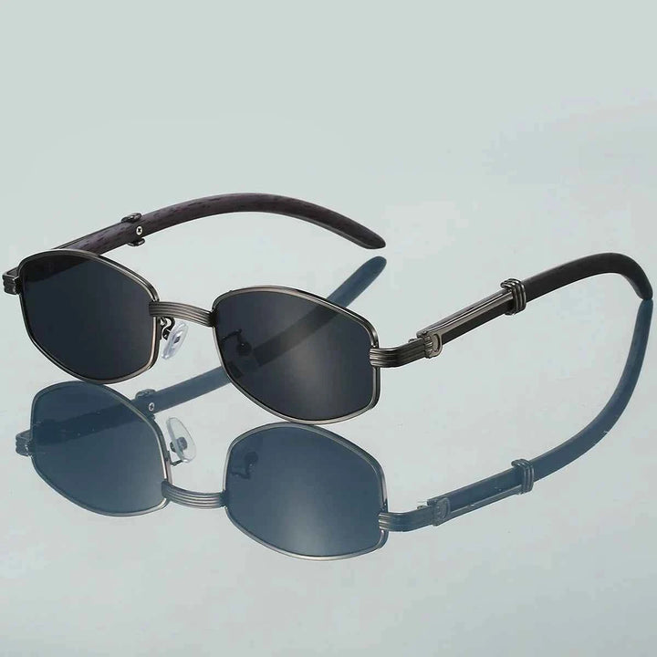 Stylish Belmont-Inspired Sunglasses for Ultimate UV Protection Black