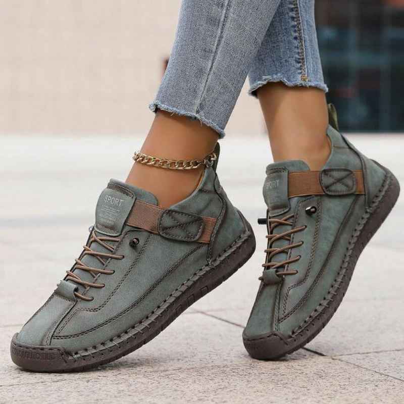 Yara | Women's Orthopedic Comfort Sneakers Boreal Green