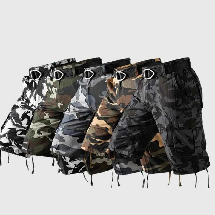 Men's Camo Multi-Pocket Cargo Shorts All 5 Colors (SAVE $70)