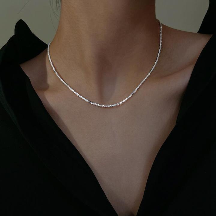 Sonia | Women's Minimalist Necklace Set - Delicate 925 Sterling Silver