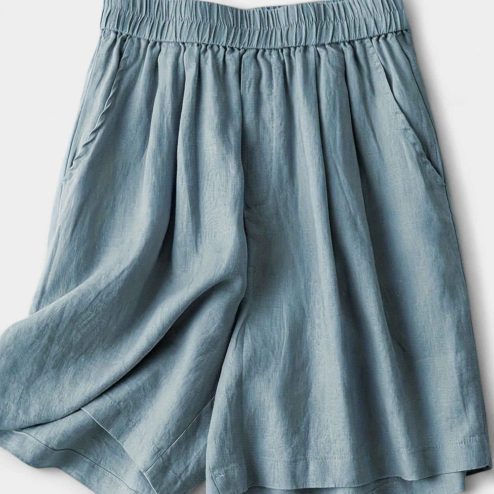 Women's Stylish Shorts - Comfortable and Trendy Blue