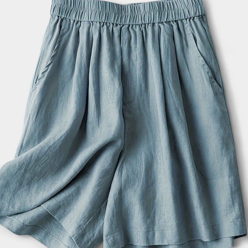 Women's Stylish Shorts - Comfortable and Trendy Blue