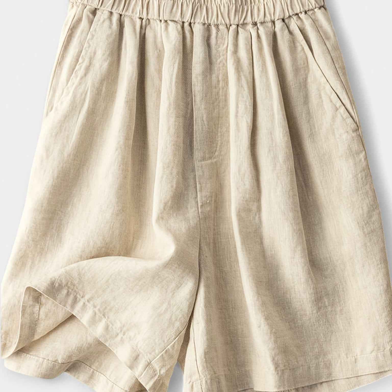 Women's Stylish Shorts - Comfortable and Trendy White