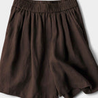 Women's Stylish Shorts - Comfortable and Trendy Brown