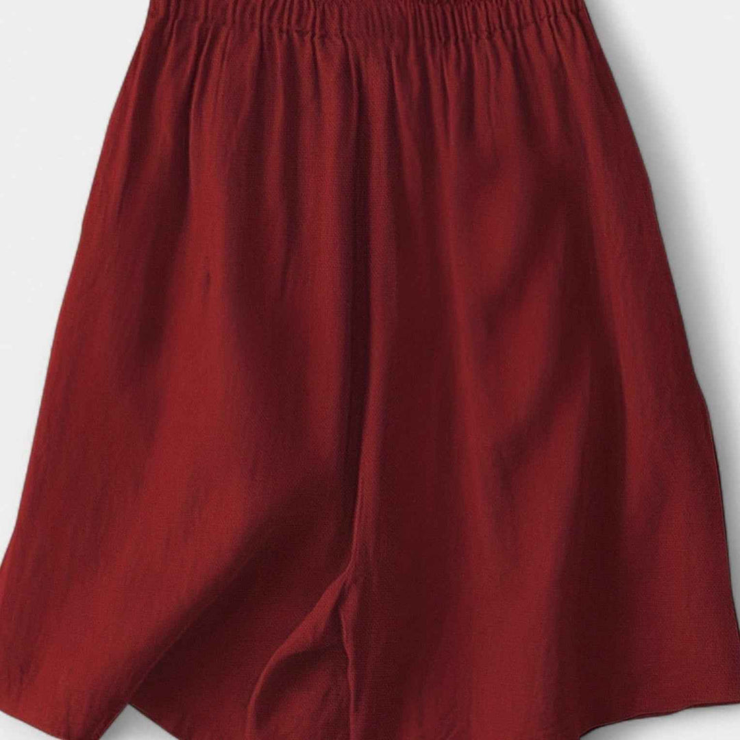 Women's Stylish Shorts - Comfortable and Trendy Red