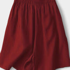 Women's Stylish Shorts - Comfortable and Trendy Red