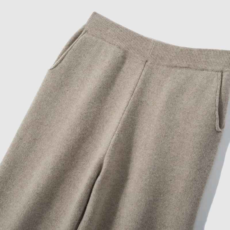 Women's Relaxed Fit Wide Leg Pants | Solid Full-Length Style