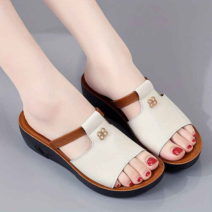 Elegant Women's Sandals with Comfort Platform
