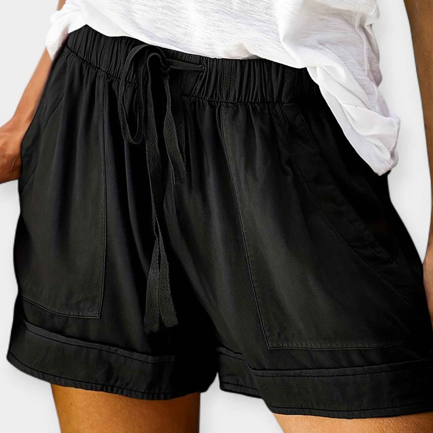 Women's Stylish Shorts for Comfort and Versatility Black