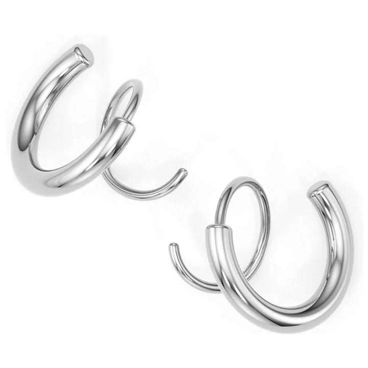 Juna | Women's Statement Spiral Earrings - Stylish & Elegant