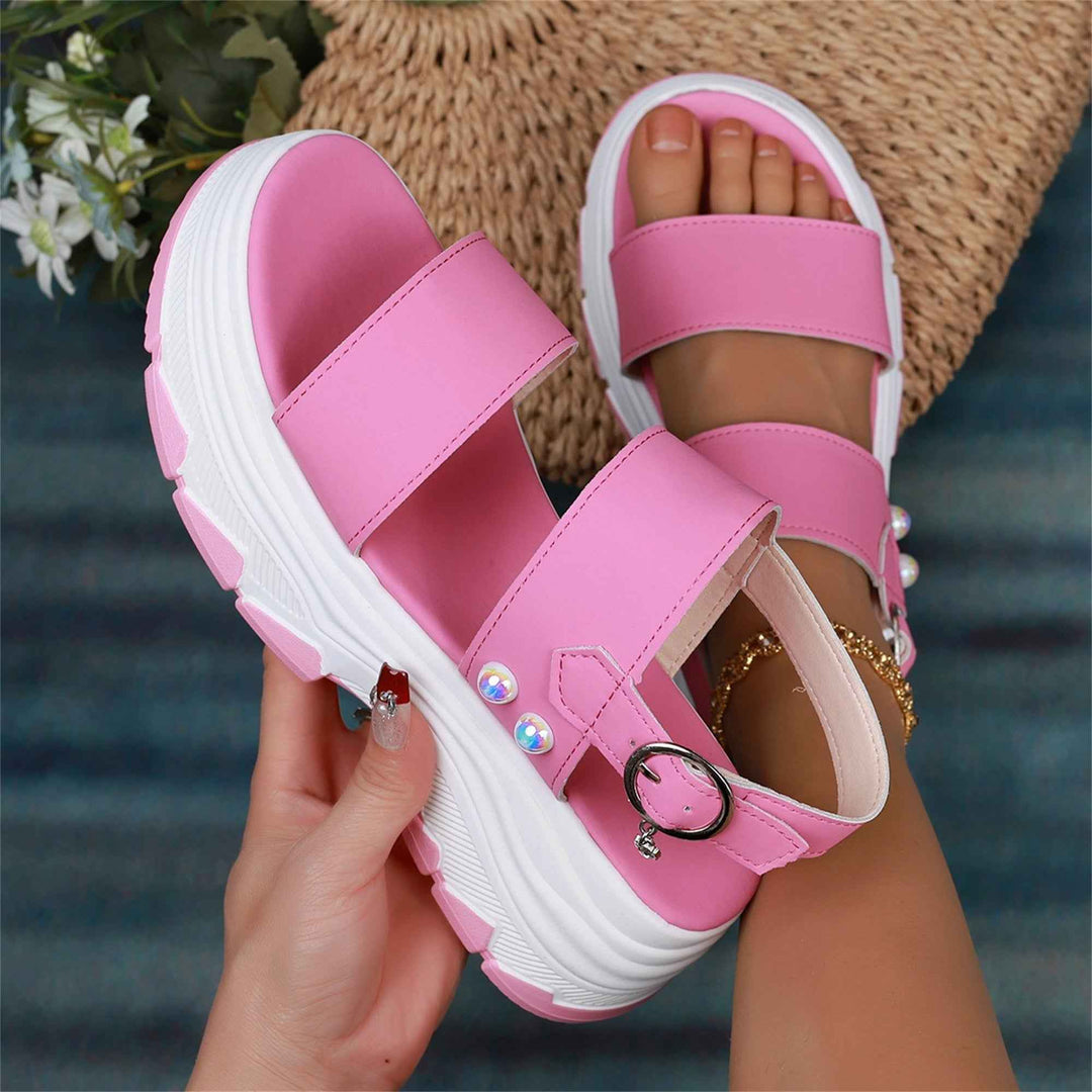 Evelyn | Comfortable Double Strap Sandals for Active Women