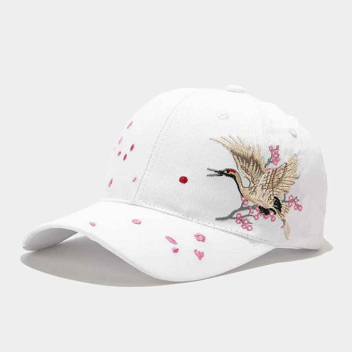 Sports cap cotton baseball cap White