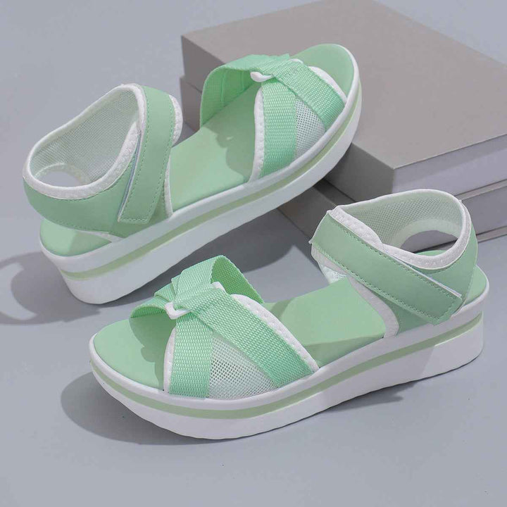 Ailbhe | Comfortable Women's Mesh Sandals with Velcro Closure