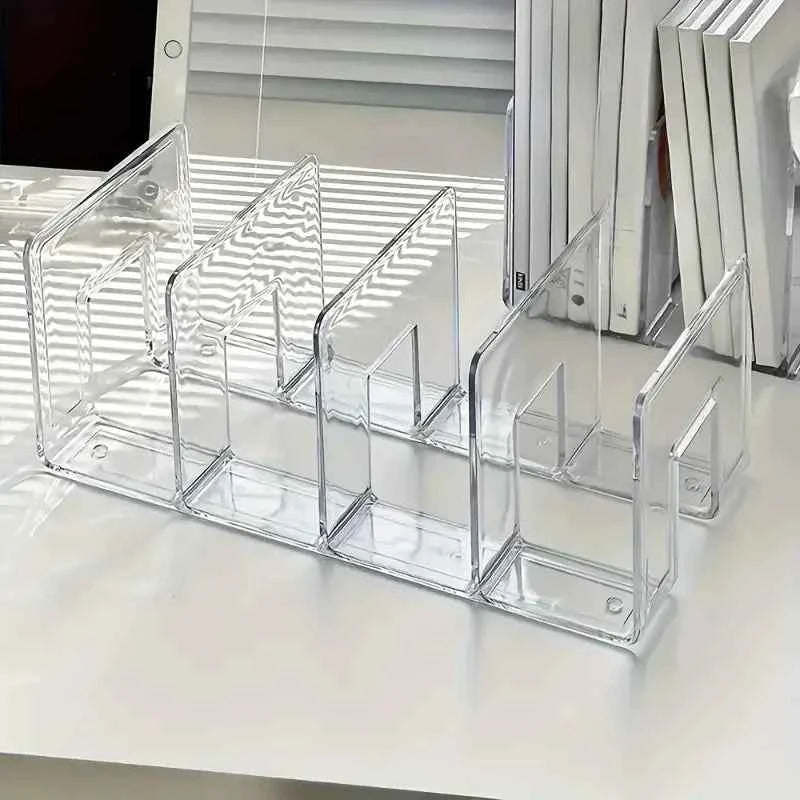 Stylish Acrylic Handbag Organizer Rack Clear