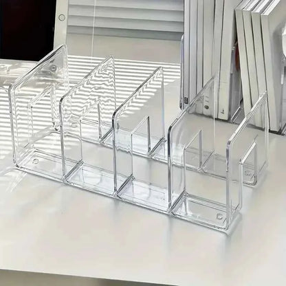 Stylish Acrylic Handbag Organizer Rack Clear