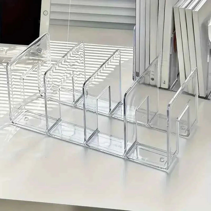 Stylish Acrylic Handbag Organizer Rack Clear