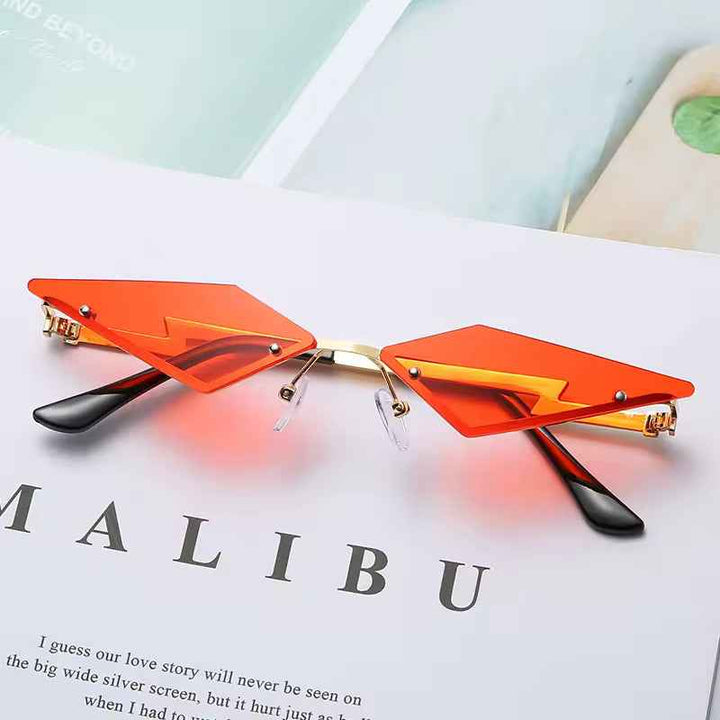 Stylish Bolt Sunglasses for Ultimate UV Protection Red