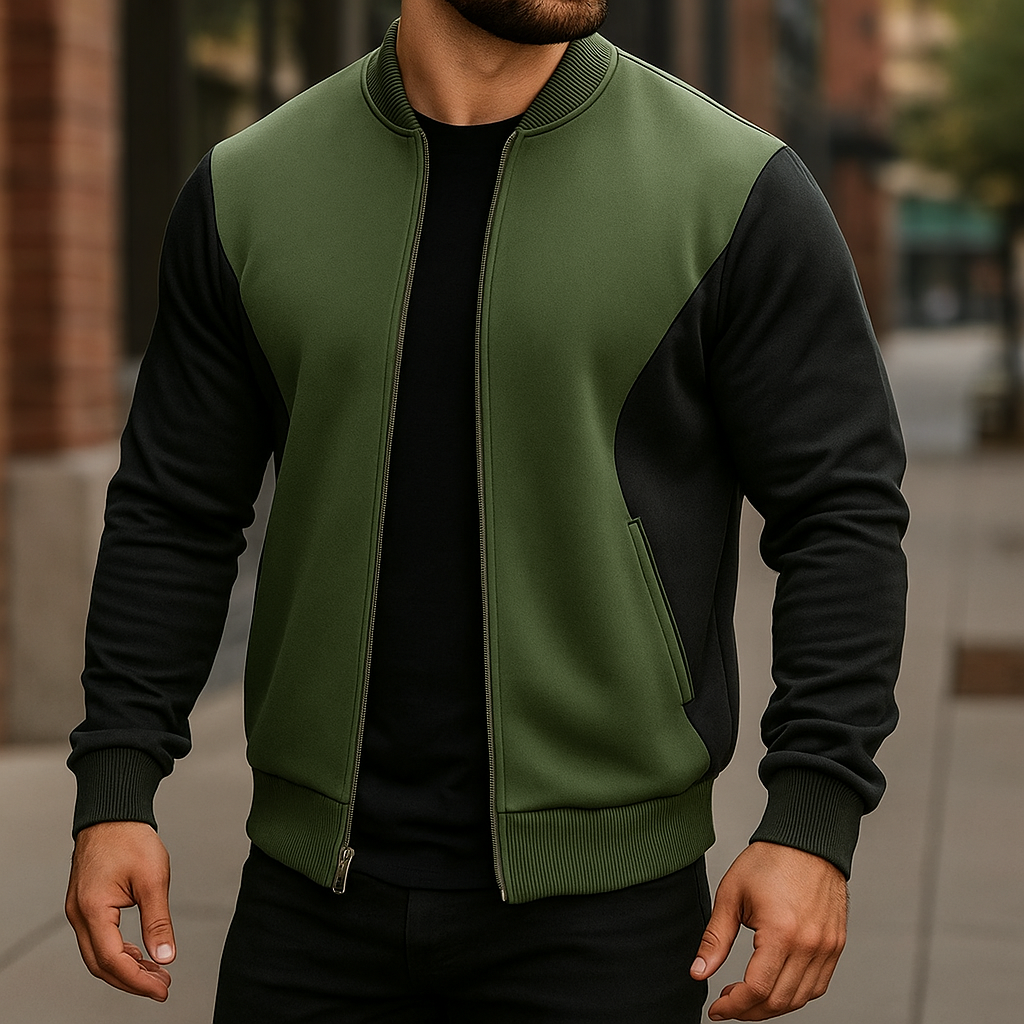 Stylish Casual Jacket for Everyday Comfort Army Green