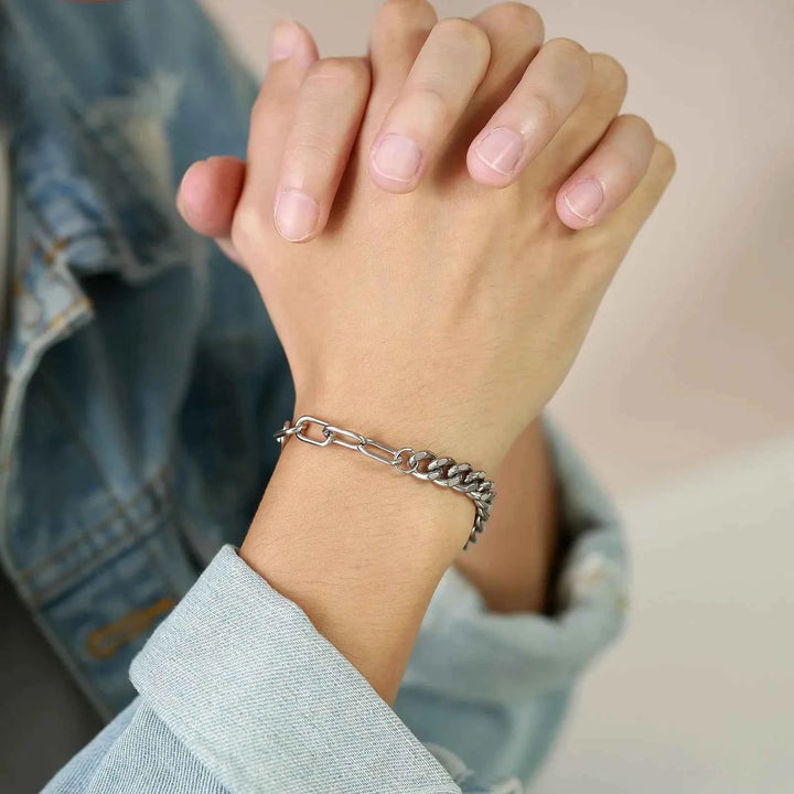 Stylish Cuban Chain Bracelet for Men